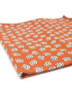 pochette de costume orange